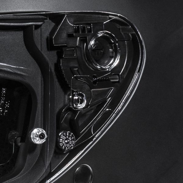 HJC C71 Semi Flat Schwarz