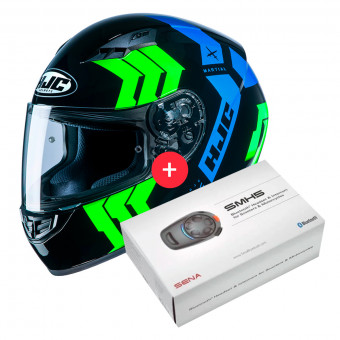 Integral HJC CS-15 Martial MC24 + Kit Bluetooth SMH5