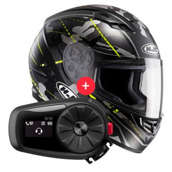 Integral HJC CS-15 Songtan MC4HSF + Kit Bluetooth 5S