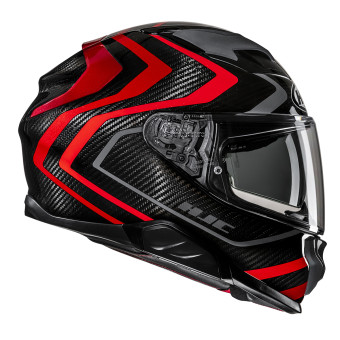 HJC F71 Carbon Nevio MC1 + Kit Bluetooth Smart 11B