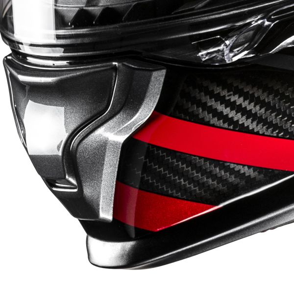 HJC F71 Carbon Nevio MC1 + Kit Bluetooth Smart 11B