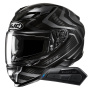 Casque Integral HJC F71 Carbon Nevio MC5 + Kit Bluetooth Smart 11B