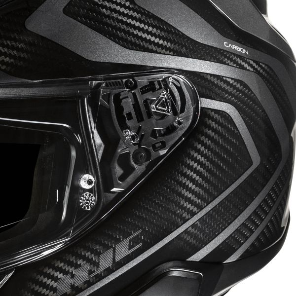 HJC F71 Carbon Nevio MC5 + Kit Bluetooth Smart 21B Flat Black