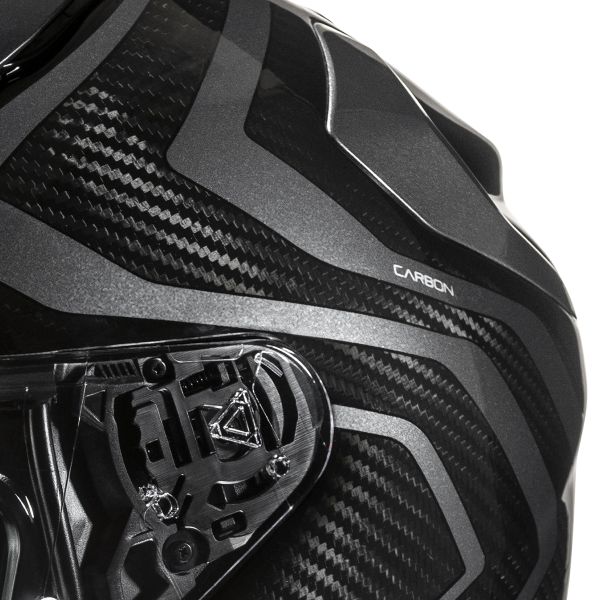 HJC F71 Carbon Nevio MC5 + Kit Bluetooth Smart 21B Flat Black