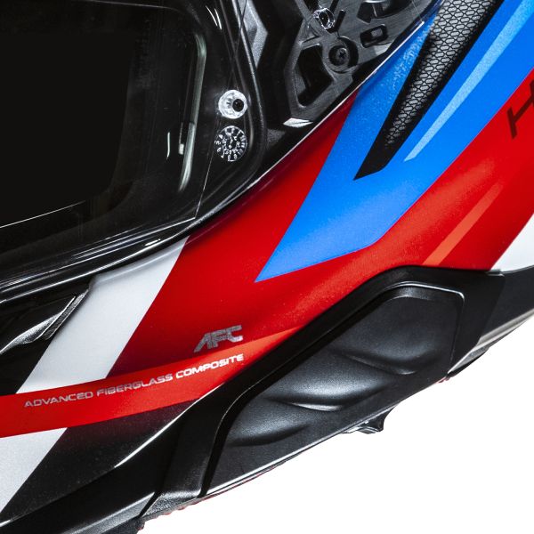 HJC F71 Fes MC21 + Kit Bluetooth Smart 21B Flat Black