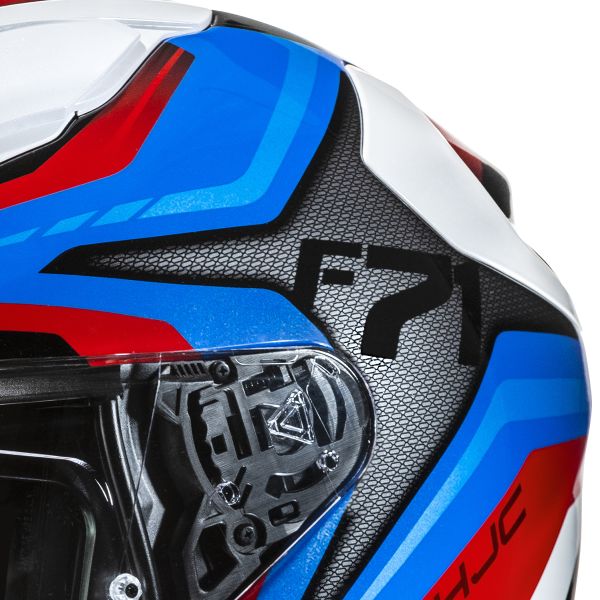 HJC F71 Fes MC21 + Kit Bluetooth Smart 21B Flat Black