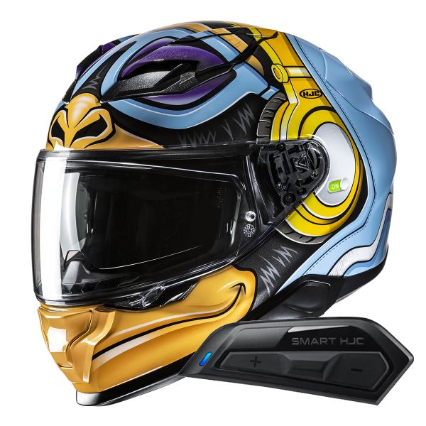 Integral HJC F71 Monkey Dj MC23 + Kit Bluetooth Smart 11B