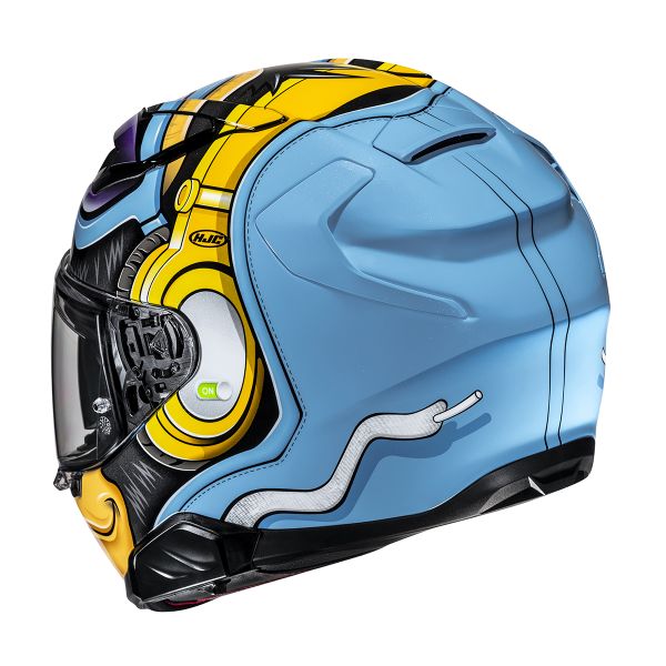 HJC F71 Monkey Dj MC23 + Kit Bluetooth Smart 21B Flat Black