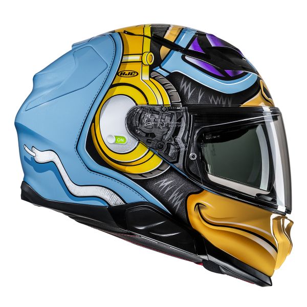 HJC F71 Monkey Dj MC23 + Kit Bluetooth Smart 21B Flat Black