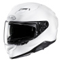 Casque Integral HJC F71 Pearl White + Kit Bluetooth Smart 11B