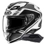 Casque Integral HJC F71 Tozz MC5 + Kit Bluetooth Smart 21B Flat Black