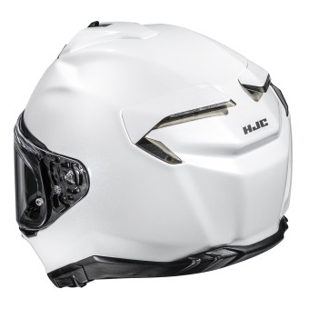 HJC F72 Pearl White