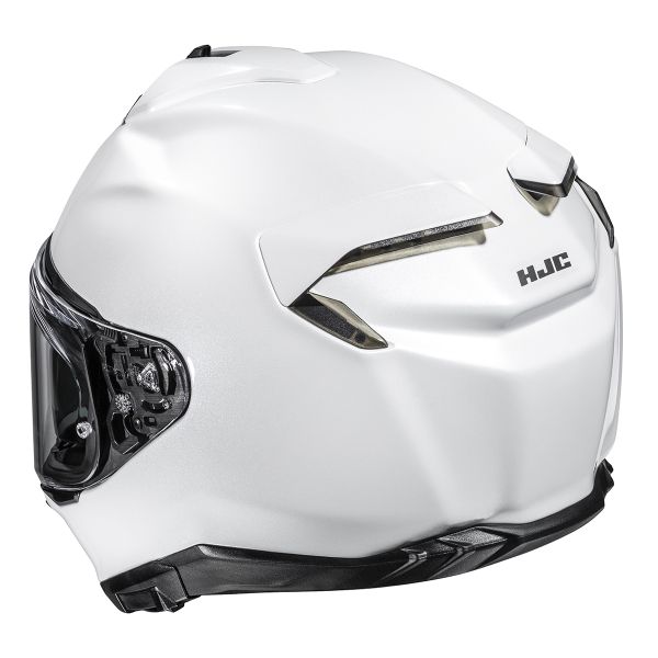 HJC F72 Pearl White
