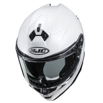 HJC F72 Pearl White