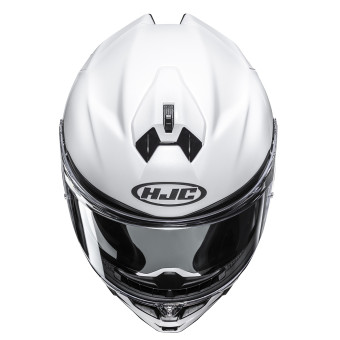 HJC F72 Pearl White