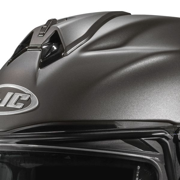 HJC F72 Semi Flat Titanium