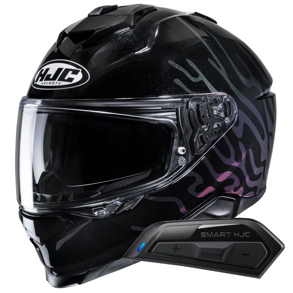 Integral HJC i71 Celos MC5 + Kit Bluetooth Smart 11B