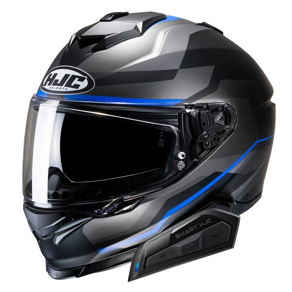 Integral HJC i71 Nior MC2SF + Kit Bluetooth Smart 21B