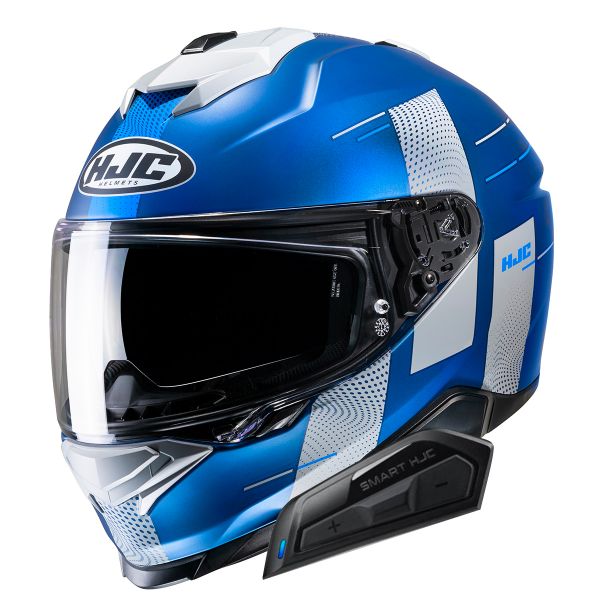 Integral HJC i71 Peka MC2SF + Kit Bluetooth Smart 21B