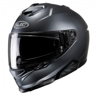 HJC i71 Semi Flat Anthracite + Kit Bluetooth Smart 21B