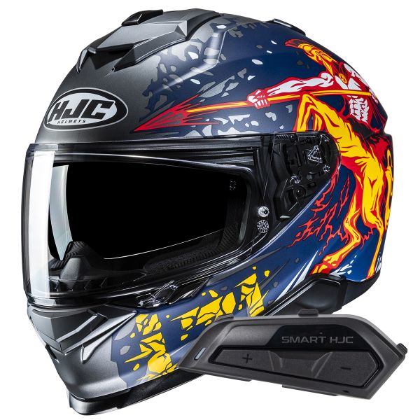 Integral HJC i71 Taurus MC1SF + Kit Bluetooth Smart 21B Integral HJC i71 Taurus MC1SF + Kit Bluetooth Smart 21B