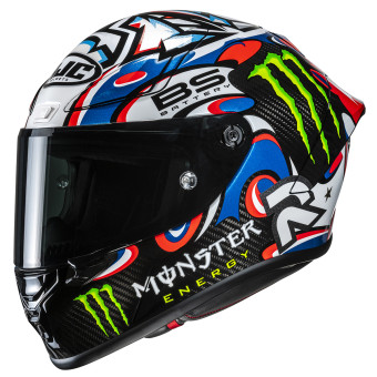 Casque Integral HJC RPHA 1 V2 Carbon Quartararo Le Mans 3 MC25 Casque Integral HJC RPHA 1 V2 Carbon Quartararo Le Mans 3 MC25