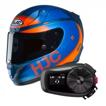 Integral HJC RPHA 11 Bine MC27SF + Kit Bluetooth Sena 5S Solo