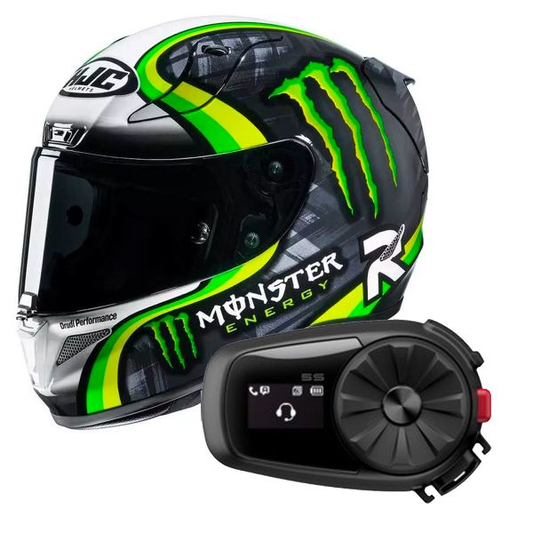 Integral HJC RPHA 11 Crutchlow Streamline MC4H + Kit Bluetooth Sena 5S Solo