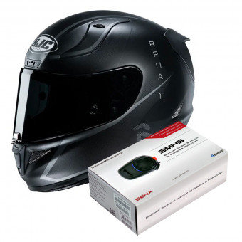 Integral HJC RPHA 11 Jarban MC5SF + Kit Bluetooth Sena SMH5