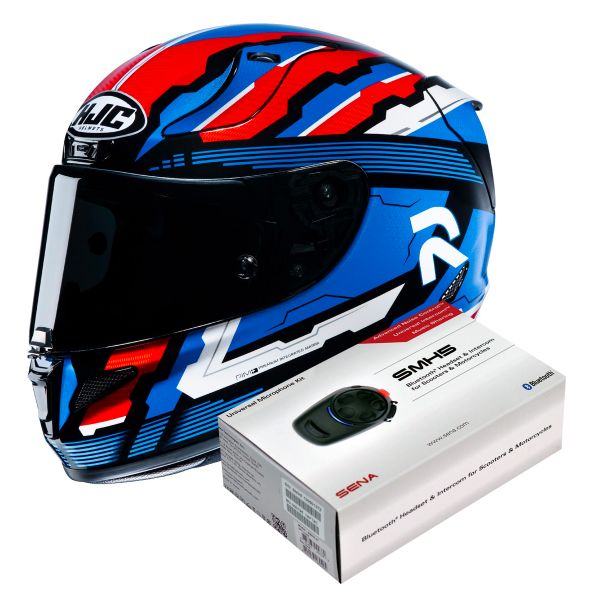 Integral HJC RPHA 11 Stobon MC21 + Kit Bluetooth Sena SMH5