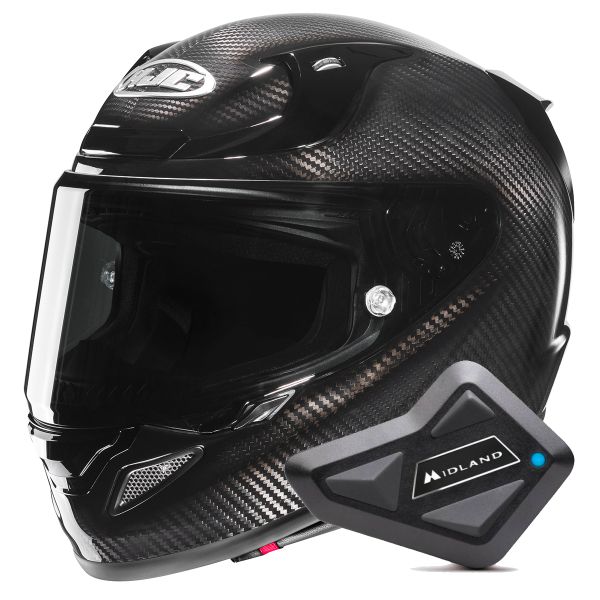 Integral HJC RPHA 12 Carbon Black + Kit Bluetooth BT Mini Integral HJC RPHA 12 Carbon Black + Kit Bluetooth BT Mini