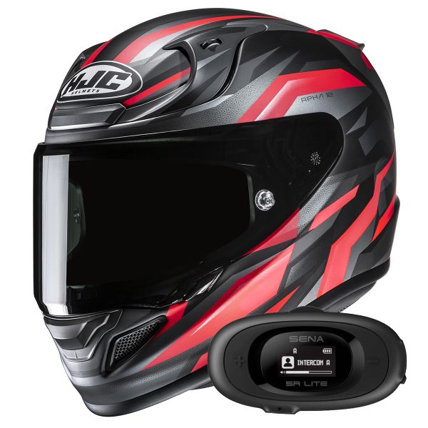 Integral HJC RPHA 12 Dravix MC1SF + Kit bluetooth 5R Lite