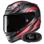 Casque Integral HJC RPHA 12 Dravix MC1SF + Kit bluetooth 5R Lite