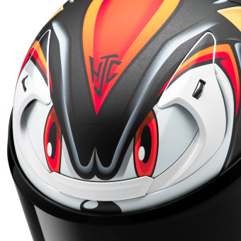 HJC RPHA 12 Shadow The Hedgehog MC1SF + Kit Bluetooth Lokui K30