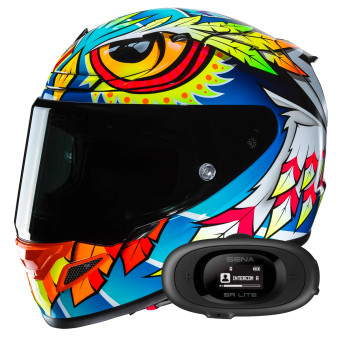 Integral HJC RPHA 12 Spasso MC3H + Kit bluetooth 5R Lite Solo