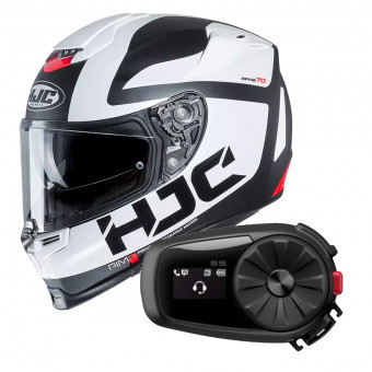 Integral HJC RPHA 70 Balius MC10SF + Kit Bluetooth Sena 5S Solo