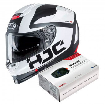 Integral HJC RPHA 70 Balius MC10SF + Kit Bluetooth Sena SMH5
