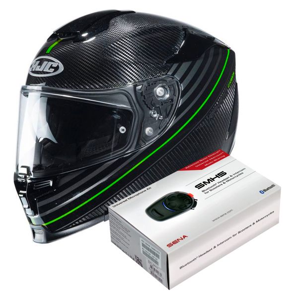Integral HJC RPHA 70 Carbon Artan MC4H + Kit Bluetooth Sena SMH5