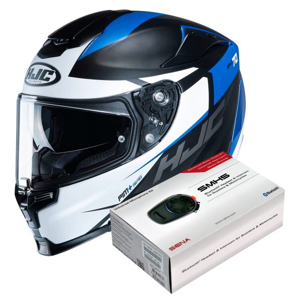 Integral HJC RPHA 70 Sampra MC2SF + Kit Bluetooth Sena SMH5