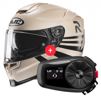Integral HJC RPHA 70 Stipe MC9SF + Kit Bluetooth 5S
