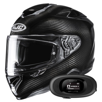 Casque Integral HJC RPHA 72 Carbon Black + Kit bluetooth 5R Lite Solo Casque Integral HJC RPHA 72 Carbon Black + Kit bluetooth 5R Lite Solo