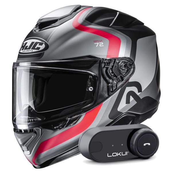 Integral HJC RPHA 72 Ernem MC1SF + Kit Bluetooth Lokui K30