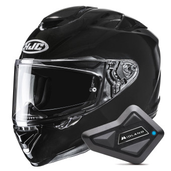 Casque Integral HJC RPHA 72 Metal Black + Kit Bluetooth BT Mini Casque Integral HJC RPHA 72 Metal Black + Kit Bluetooth BT Mini