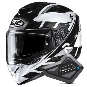 Casque Integral HJC RPHA 72 Value MC5 + Kit Bluetooth BT Mini Casque Integral HJC RPHA 72 Value MC5 + Kit Bluetooth BT Mini