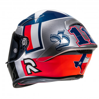 HJC RPHA1 Ben Spies Silver Star MC21 + Kit bluetooth 5R Lite Solo
