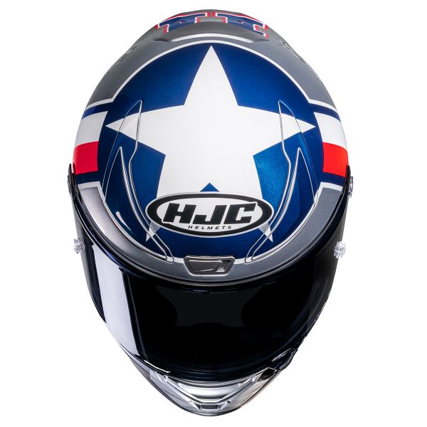 HJC RPHA1 Ben Spies Silver Star MC21