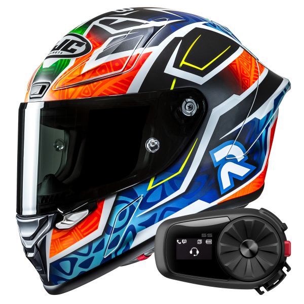 Integral HJC RPHA1 Binder Replica 2024 MC27SF + Kit Bluetooth 5S Solo