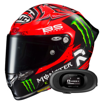 Integral HJC RPHA1 Fabio Quartararo Replica + Kit bluetooth 5R Lite Solo