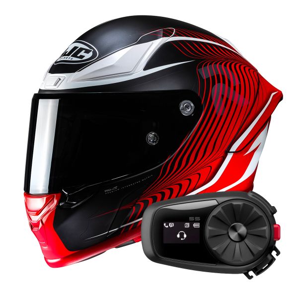 Integral HJC RPHA1 Lovis MC1SF + Kit Bluetooth 5S Solo