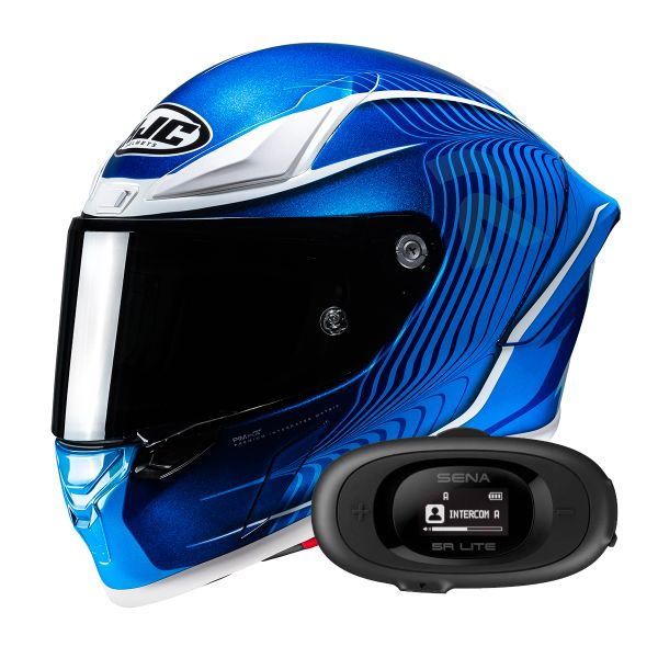 Integral HJC RPHA1 Lovis MC2 + Kit bluetooth 5R Lite Solo